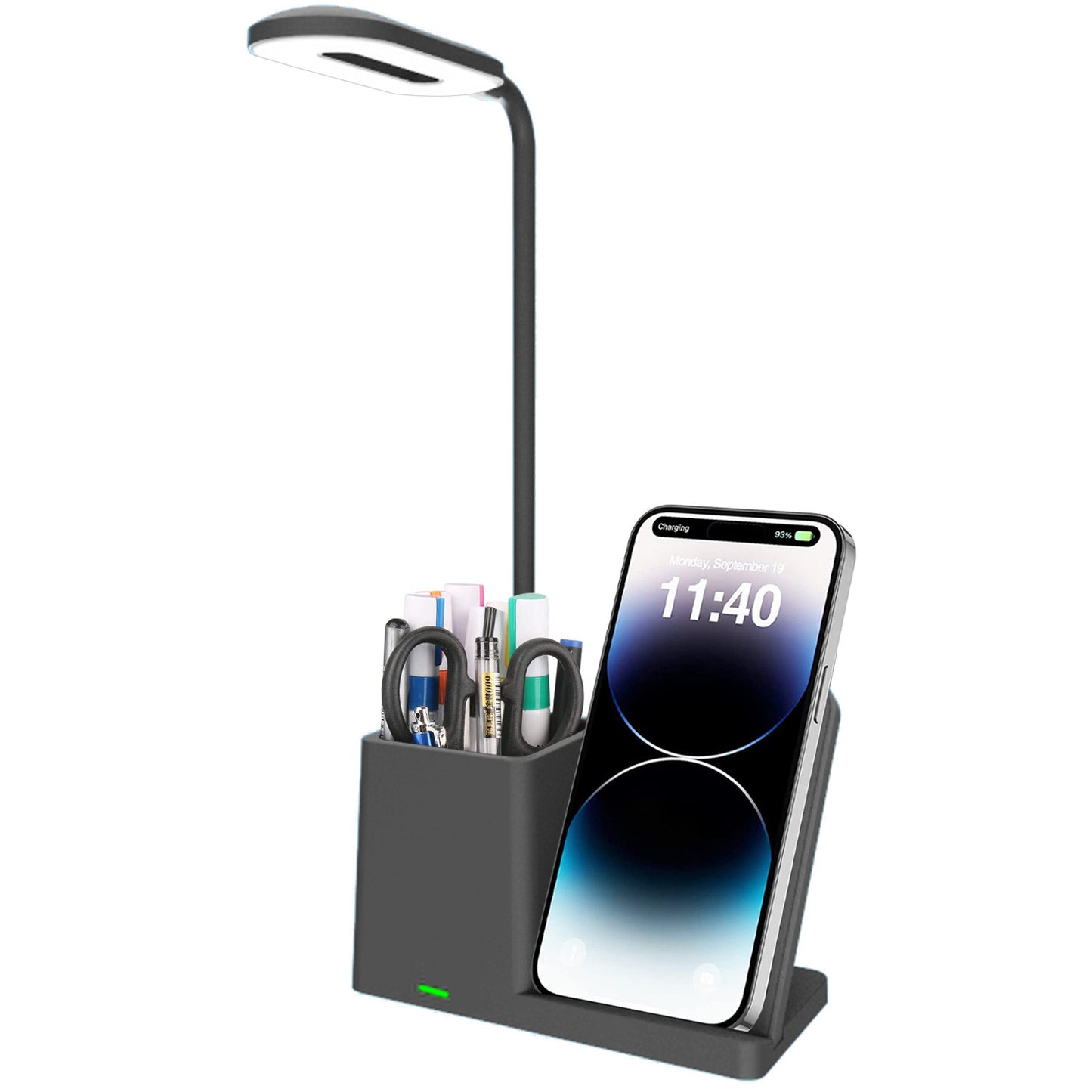 Three-in-one Wireless Charger Desk Lamp
