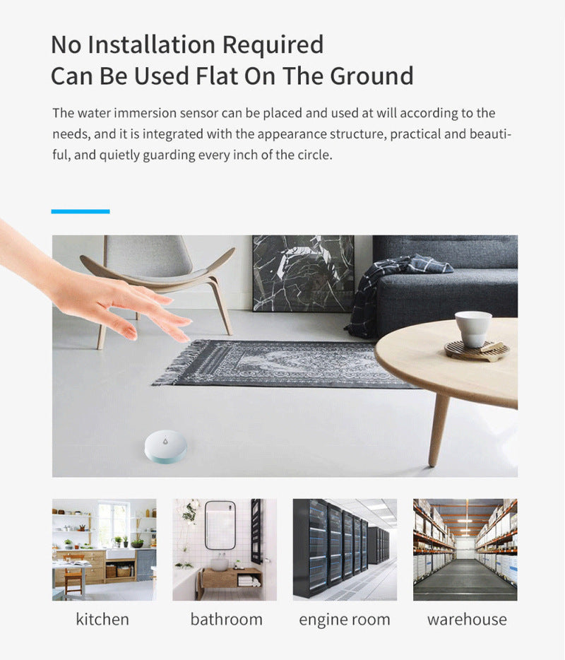 Intelligent Water Leakage Alarm Sensor