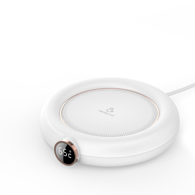 USB Charge Office 3 Temperatures Adjustable Heat Plate LED Display Electric Heater Mug Pad