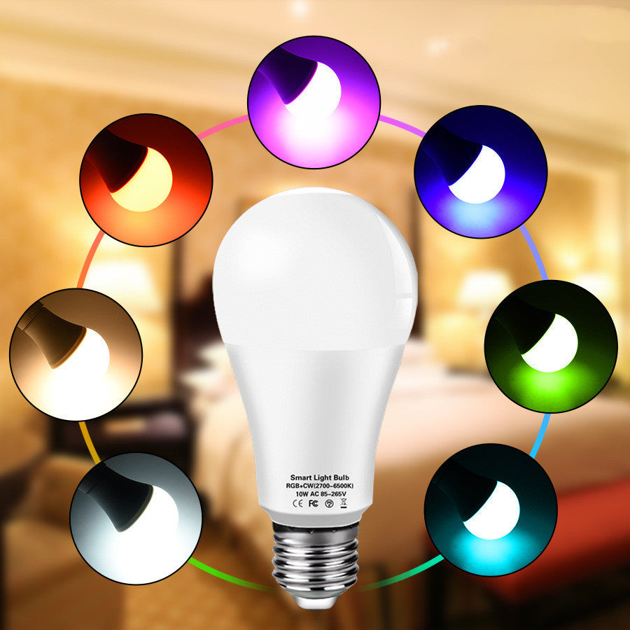 Smart WiFi LED Bulb – Voice Controlled &amp; Dimmable (Works with Alexa &amp; Google Assistant)