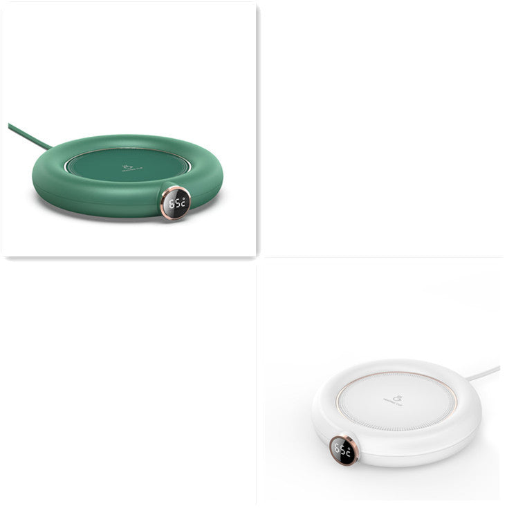 USB Charge Office 3 Temperatures Adjustable Heat Plate LED Display Electric Heater Mug Pad